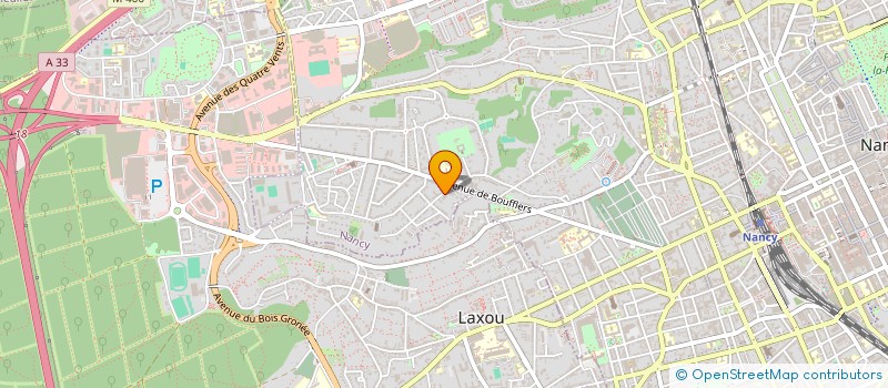 localisation de l'entreprise L'ALISIER DE BEAUREGARD  NANCY