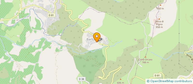 localisation de l'entreprise L'ALIVU à BARBAGGIO
