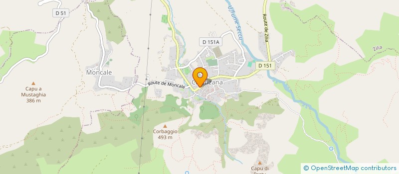 localisation de l'entreprise L'ALIVU à CALENZANA