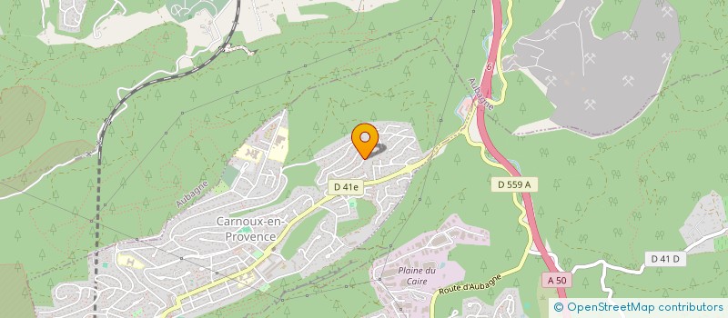 localisation de l'entreprise L'ALIXIENNE à CARNOUX-EN-PROVENCE