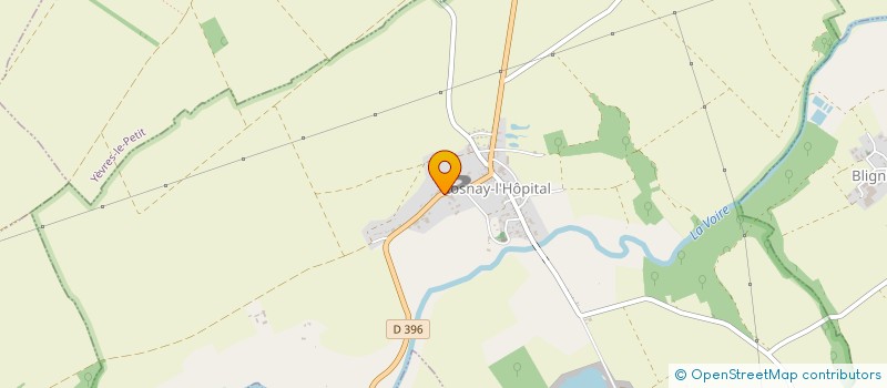 localisation de l'entreprise L'ALLEE DES MARRONNIERS  ROSNAY-L'HOPITAL