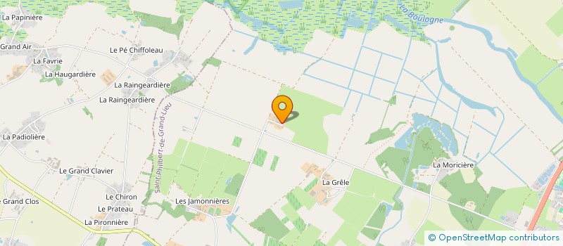 localisation de l'entreprise L'ALLEE DU LAC  SAINT-PHILBERT-DE-GRAND-LIEU
