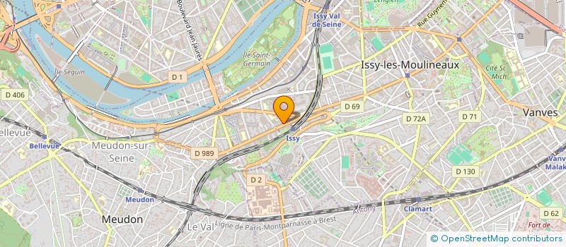 localisation de l'entreprise L 'ALLEGRESSE- TROISIEME AGE à ISSY-LES-MOULINEAUX