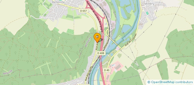 localisation de l'entreprise L'ALLIANCE  MARBACHE