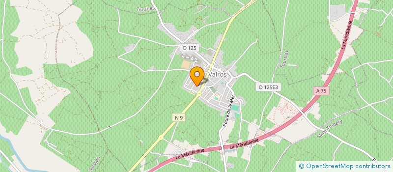 localisation de l'entreprise L ALLIANCE  VALROS