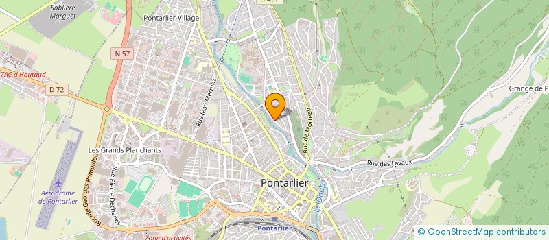 localisation de l'entreprise L'ALLIANCE DES TALENTS  PONTARLIER