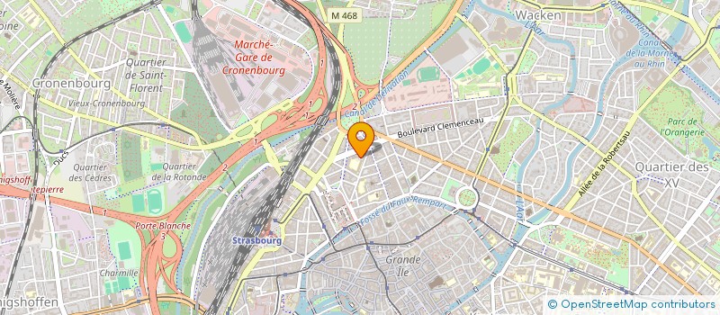 localisation de l'entreprise L'ALLIANCE DU TIEK'S à STRASBOURG