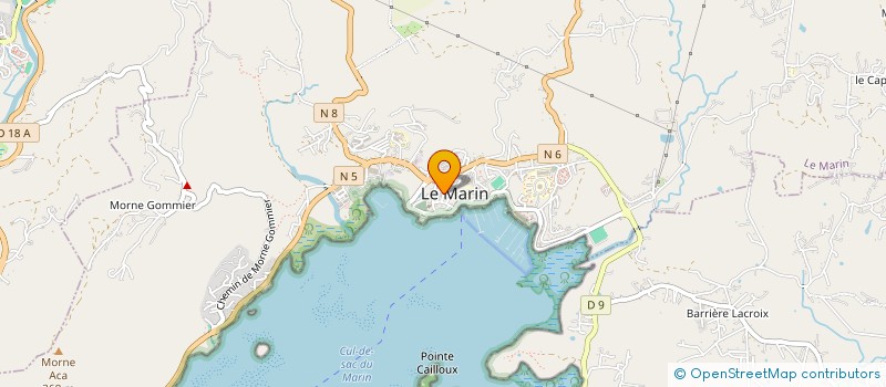 localisation de l'entreprise L'ALLIANCE FUNERAIRE à LE MARIN