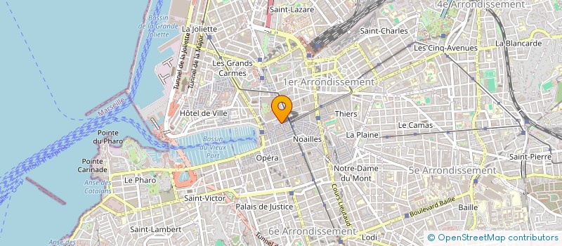 localisation de l'entreprise L ALLIANCE SARL à MARSEILLE