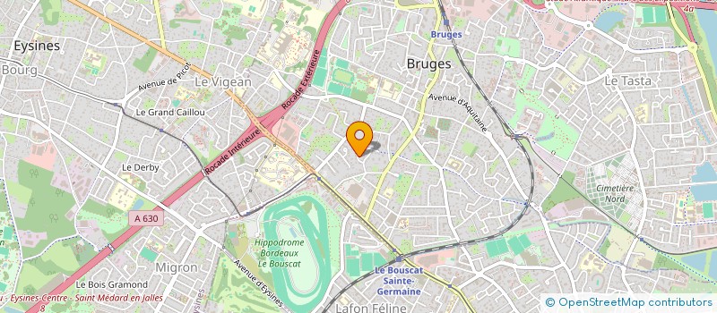 localisation de l'entreprise L'ALLIER  BRUGES