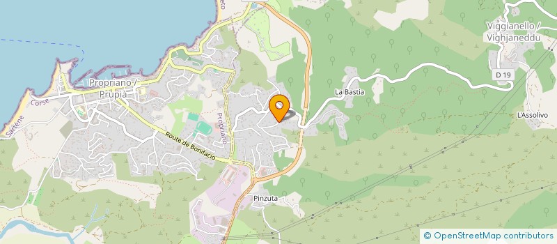 localisation de l'entreprise L'ALLISCIATA  VIGGIANELLO