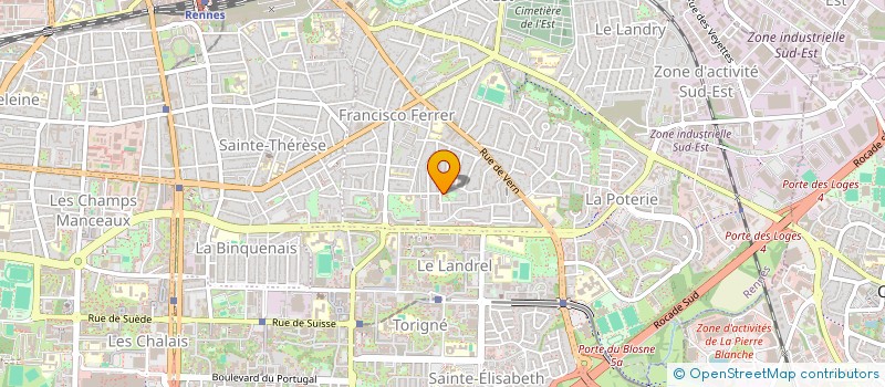 localisation de l'entreprise L'ALLUMETTE à RENNES