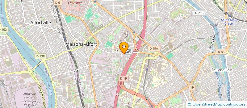 localisation de l'entreprise L'ALMACEN  MAISONS-ALFORT