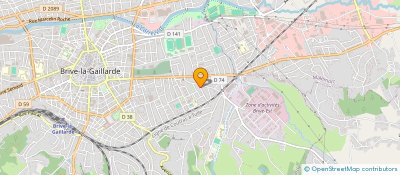 localisation de l'entreprise L ALMAGUIVA  BRIVE-LA-GAILLARDE