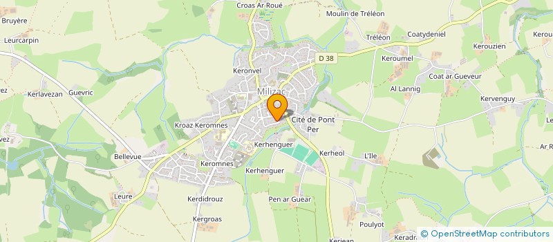 localisation de l'entreprise L'ALNAMEMA  MILIZAC-GUIPRONVEL