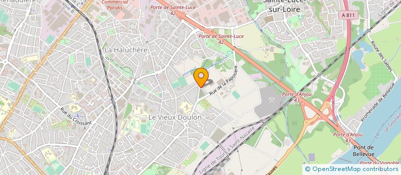 localisation de l'entreprise L'ALOUETTE RIT, FERME VIVANTE à NANTES