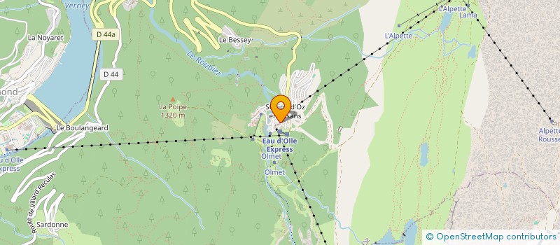 localisation de l'entreprise L'ALP'OZ  OZ