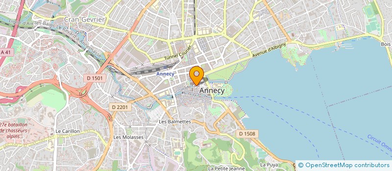 localisation de l'entreprise L'ALPAGE à ANNECY