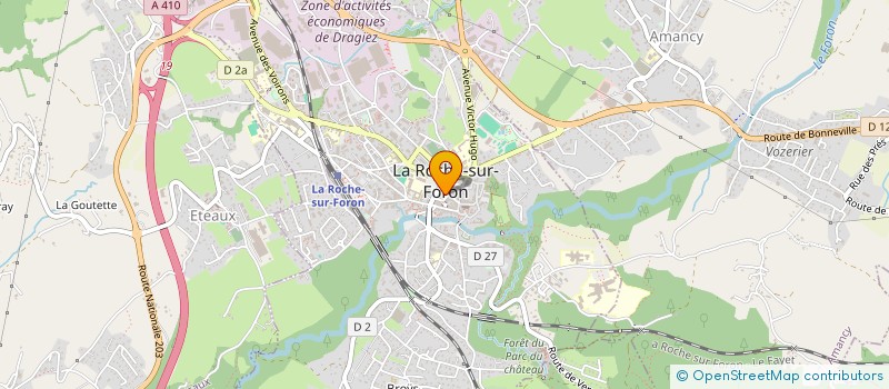 localisation de l'entreprise L'ALPAGE  LA ROCHE-SUR-FORON