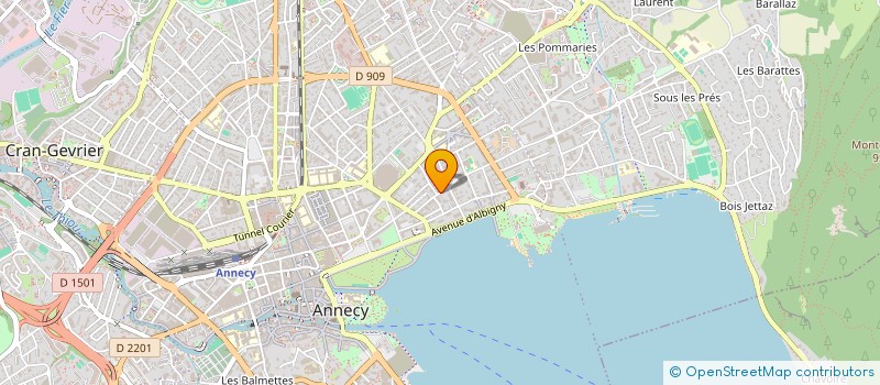 localisation de l'entreprise L'ALPAGE  ANNECY