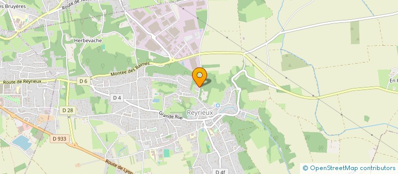 localisation de l'entreprise L'ALPAGE à REYRIEUX