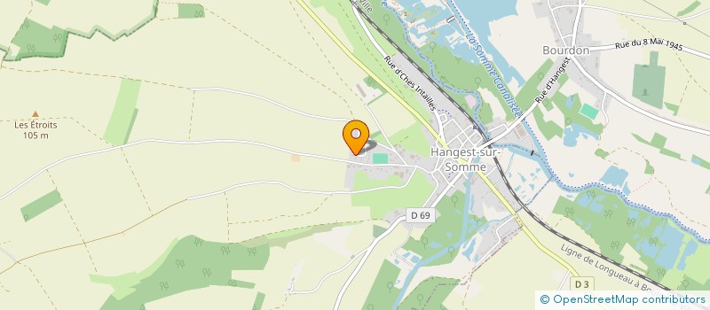 localisation de l'entreprise L'ALPAJHE  HANGEST-SUR-SOMME