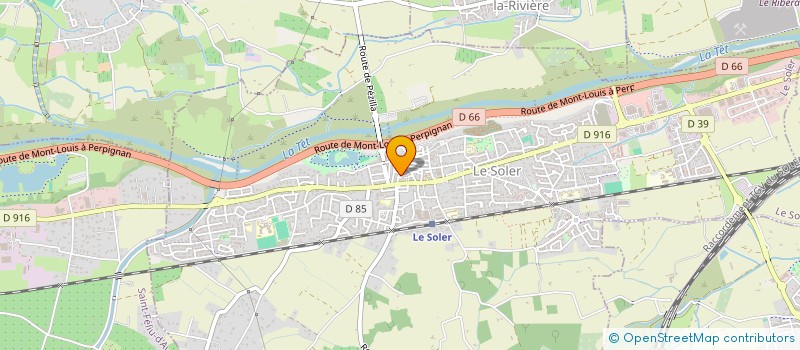 localisation de l'entreprise L'ALPE à LE SOLER