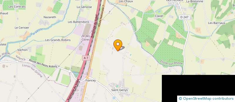 localisation de l'entreprise L'ALPILLON  LIVRON-SUR-DROME