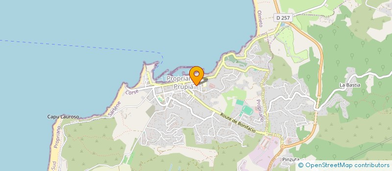 localisation de l'entreprise L'ALTAGNA à PROPRIANO