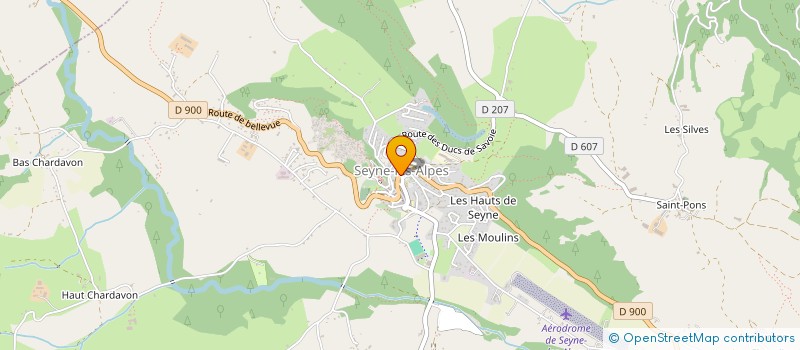 localisation de l'entreprise L'ALTERNATEUR à SEYNE