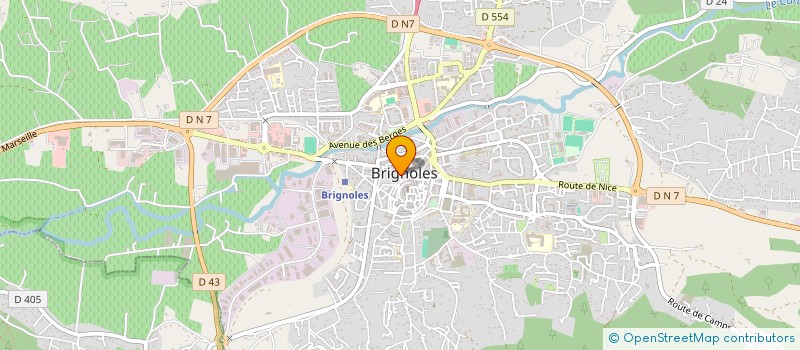 localisation de l'entreprise L ALTERNATIVE  BRIGNOLES