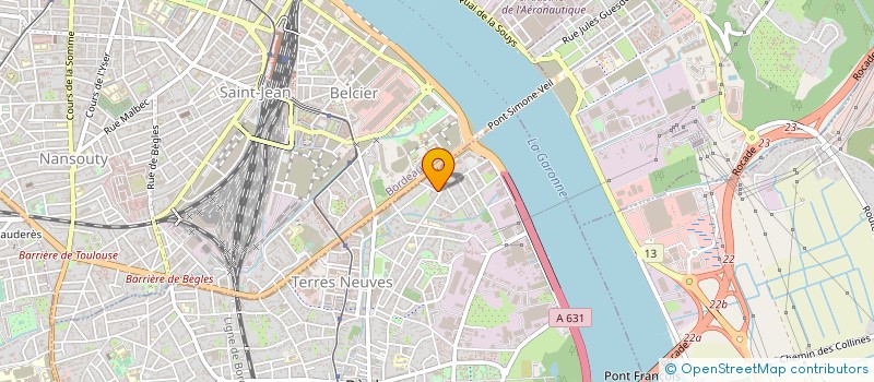 localisation de l'entreprise L'ALTERNATIVE à BEGLES