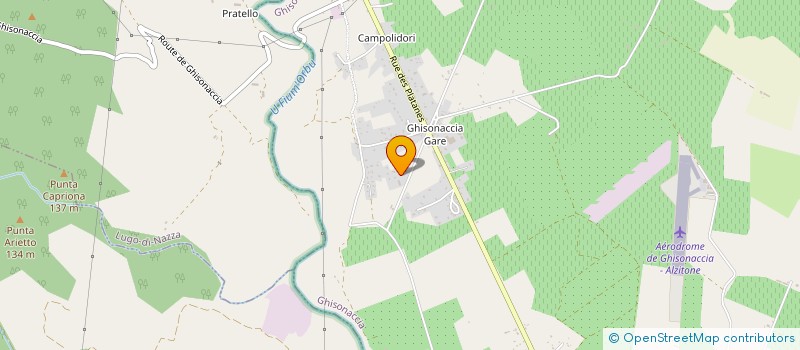localisation de l'entreprise L'ALTICCIONE à GHISONACCIA