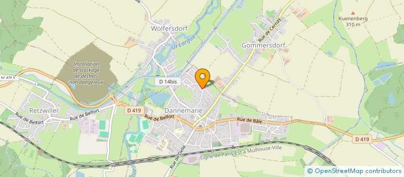 localisation de l'entreprise L'ALTKIRCHOISE  HAGENBACH