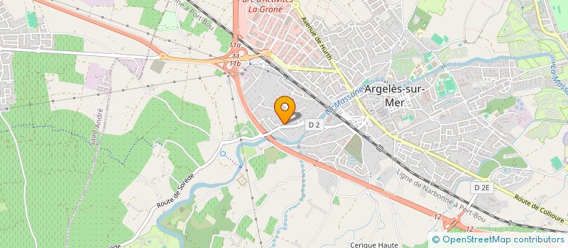 localisation de l'entreprise L'ALTO à ARGELES-SUR-MER