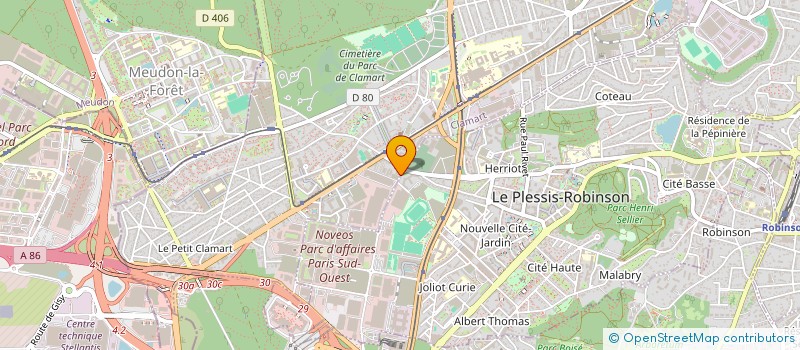 localisation de l'entreprise L ALTOSEQUANAISE DE DEMENAGEMENT à CLAMART