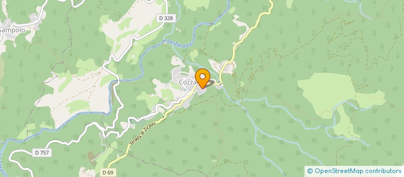 localisation de l'entreprise L'ALTRA STRADA à COZZANO