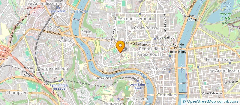 localisation de l'entreprise L'ALTRA VIOLA à LYON