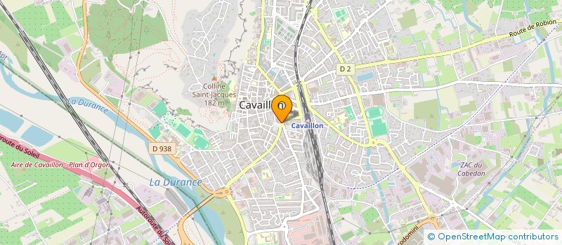 localisation de l'entreprise L'ALU DU SOLEIL à CAVAILLON