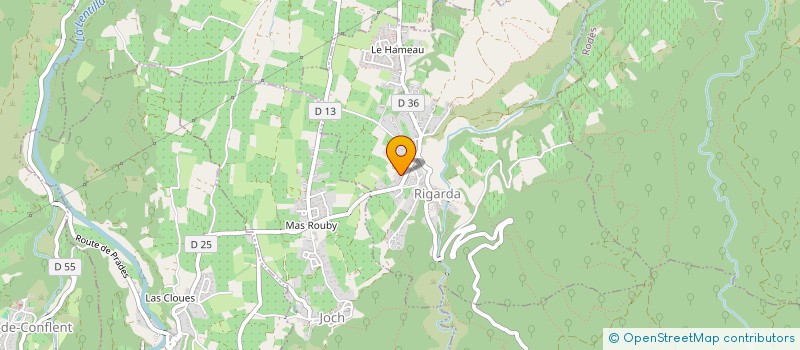 localisation de l'entreprise L'ALZINA  FINESTRET