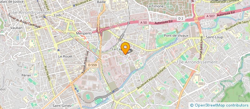 localisation de l'entreprise L.AM DRIVER à MARSEILLE