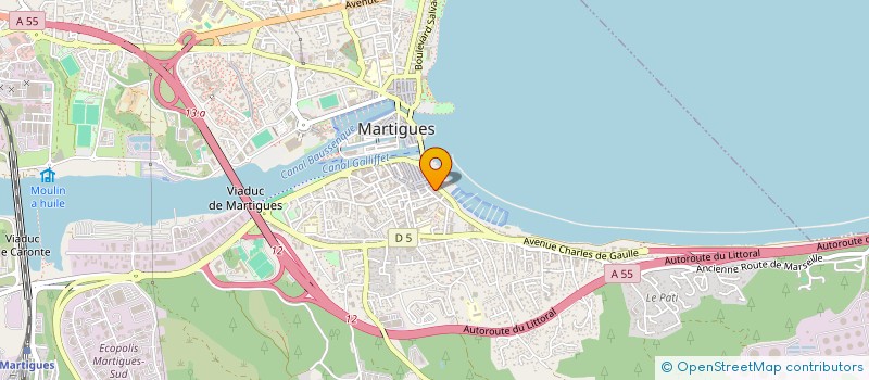 localisation de l'entreprise L'AMALGAME CAFE à MARTIGUES