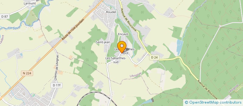 localisation de l'entreprise L'AMANDA  PLAISANCE-DU-TOUCH