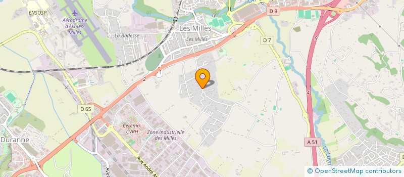 localisation de l'entreprise L'AMANDAIE à AIX-EN-PROVENCE