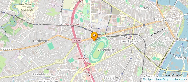 localisation de l'entreprise L 'AMANDIER à TOULOUSE