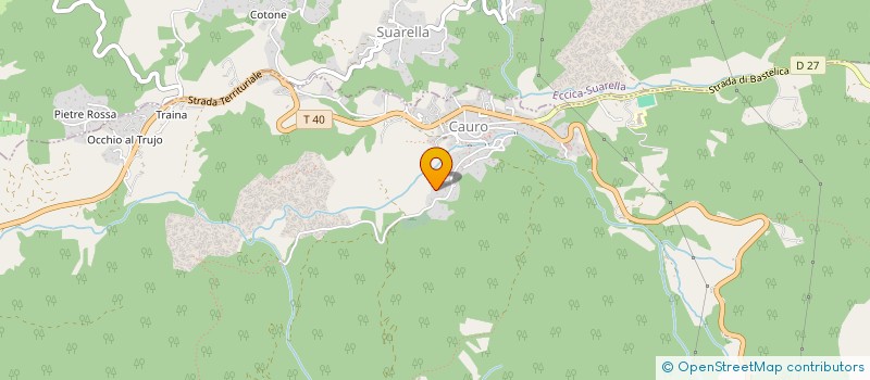 localisation de l'entreprise L'AMANDIER à CAURO