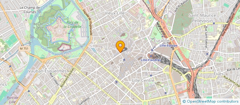 localisation de l'entreprise L'AMANDIER à LILLE