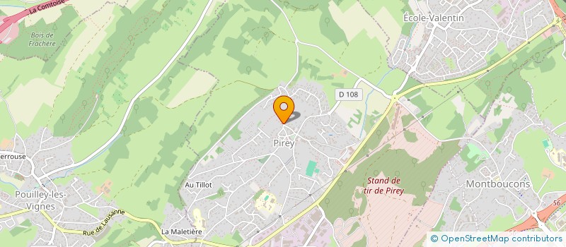 localisation de l'entreprise L AMANDIER  PIREY