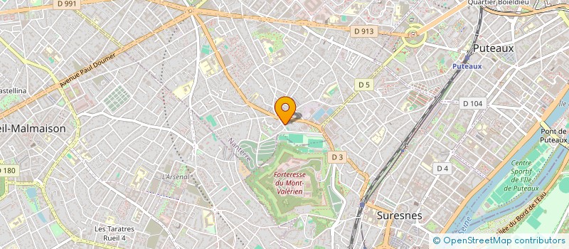 localisation de l'entreprise L'AMANDIER ROSE  NANTERRE