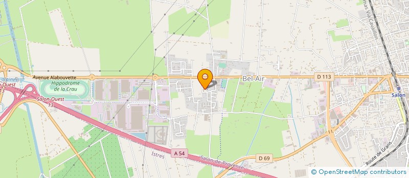 localisation de l'entreprise L'AMANDIERE  SALON-DE-PROVENCE